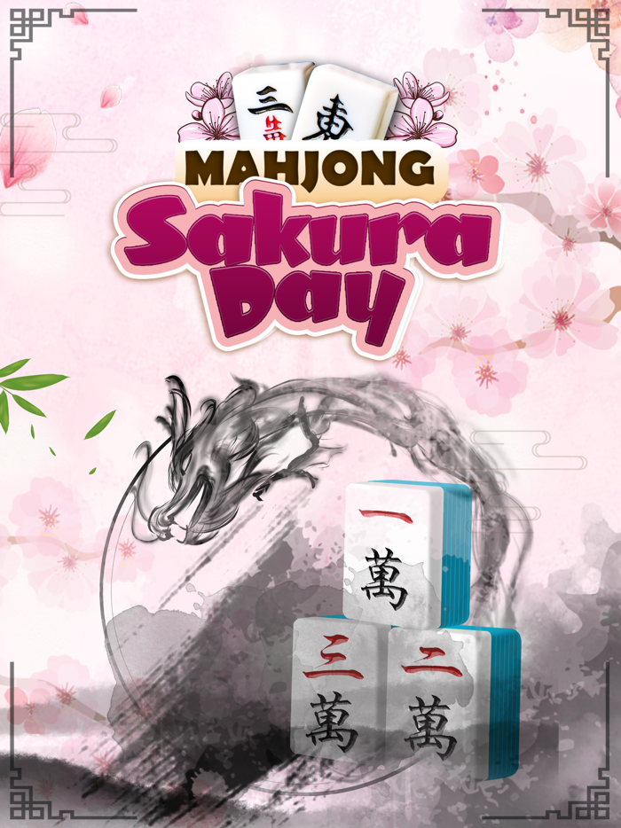 3D Mahjong Match Sakura Tile