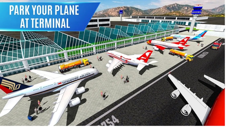 Robot Airplane Simulator Game