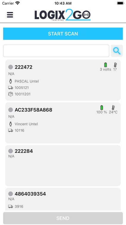Logix2Go Tracking screenshot-6