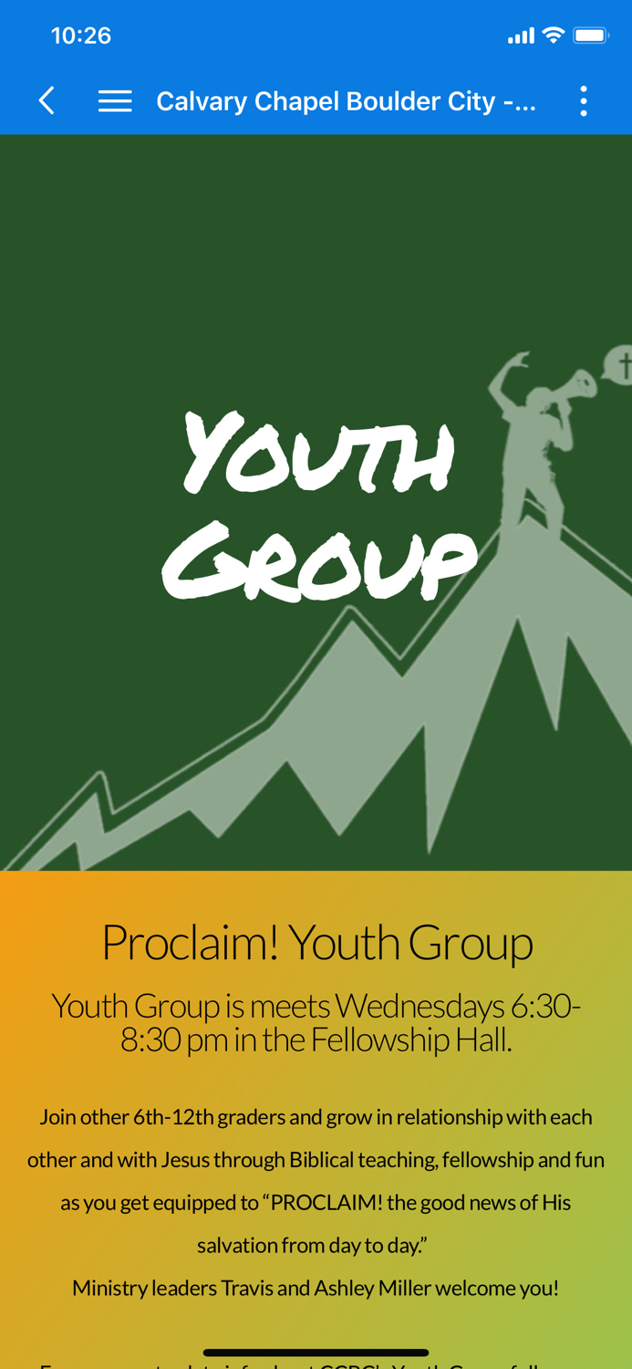 Calvary Chapel Boulder City