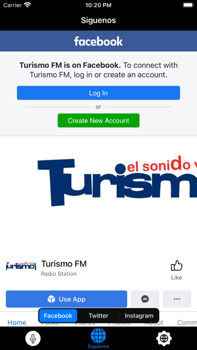 Turismo FM Screenshot