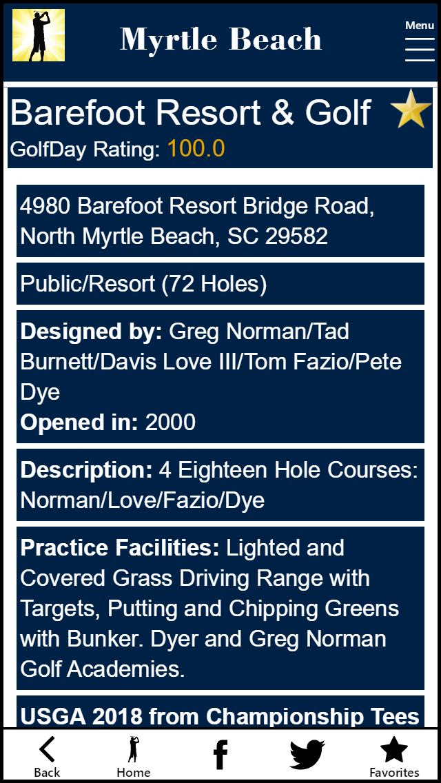 GolfDay Myrtle Beach