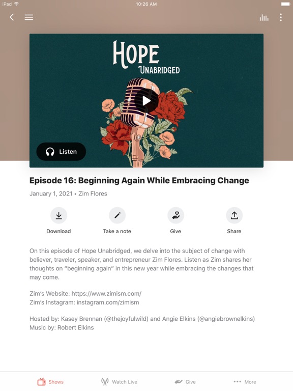 Screenshot #6 pour Good Life Broadcasting