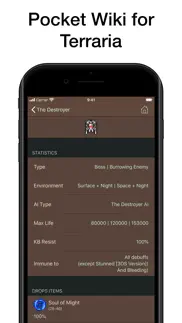 pocket wiki for terraria iphone screenshot 1