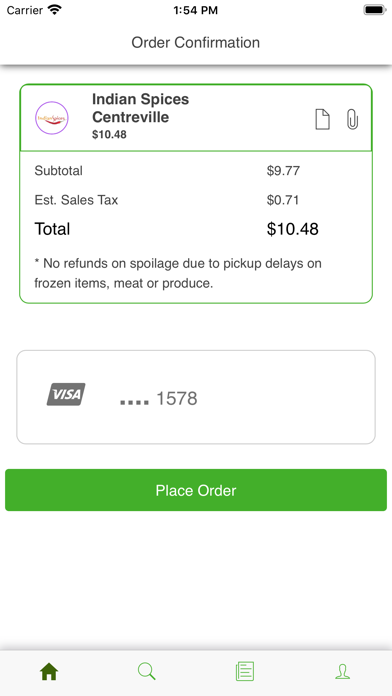 Indian Spices Virginia Screenshot