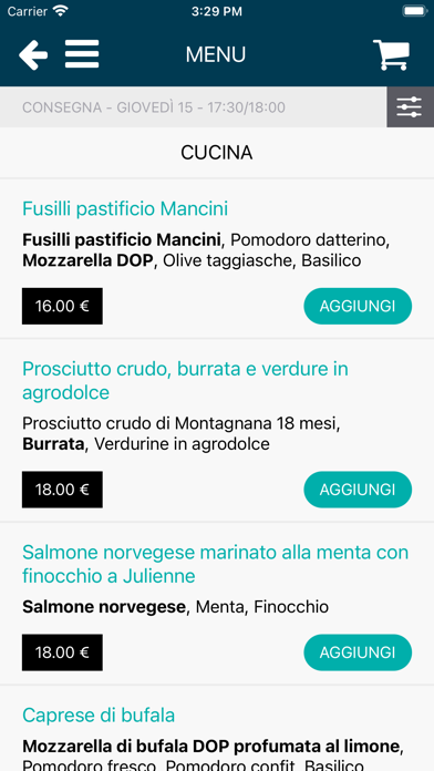 Veronafiere food delivery Screenshot