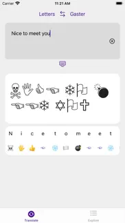 gaster dingbats iphone screenshot 1