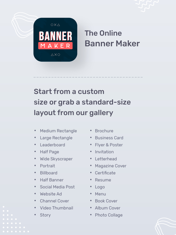 Banner Maker  Ad Maker