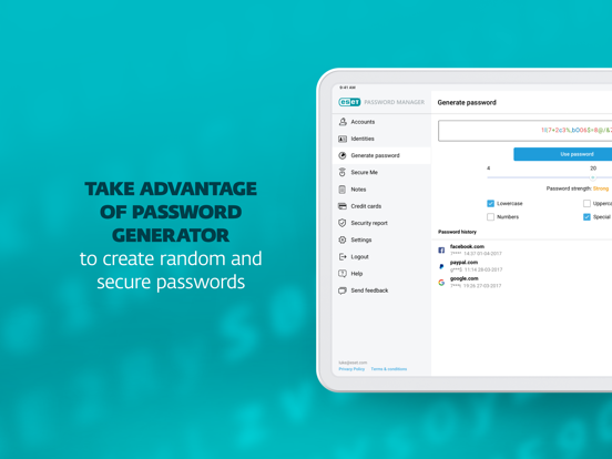 ESET Password Manager screenshot 2