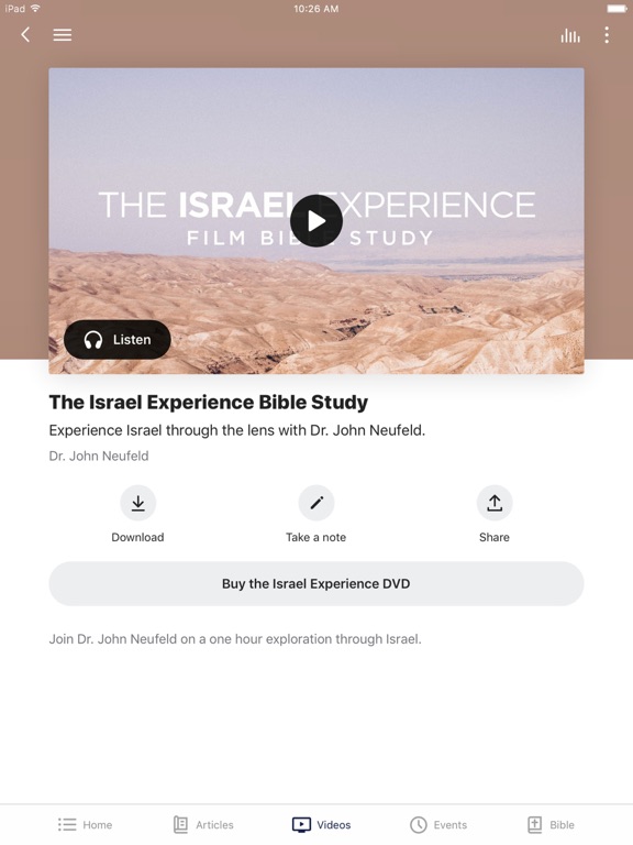 Screenshot #6 pour Back to the Bible Canada
