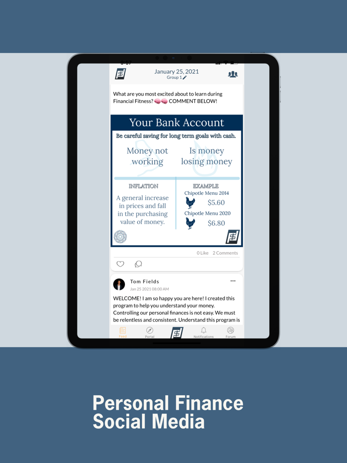 Financial Fitness App
