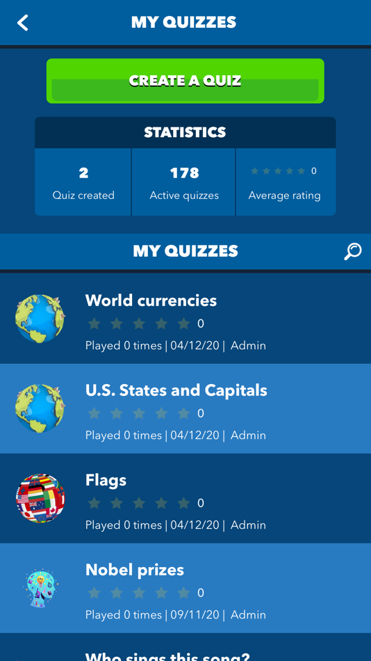#6. Time to Quiz - Game Questions (iOS) 来自: Ligia Goncalves