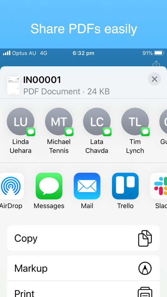 #4. Invoice Maker Simple (iOS) 由: B TO J PTY LTD