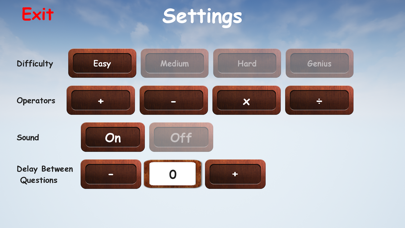 Screenshot #1 pour 60 Seconds Mental Maths
