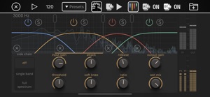 Multiband Compressor screenshot #2 for iPhone