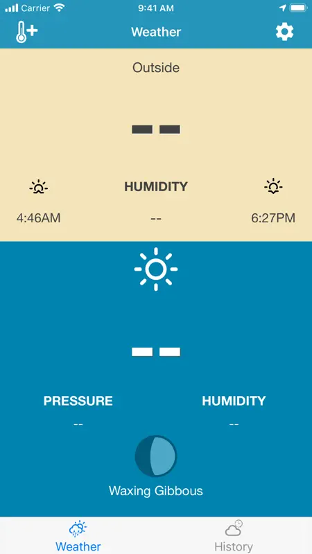 Personal Weather Monitor screenshot 1 of 1