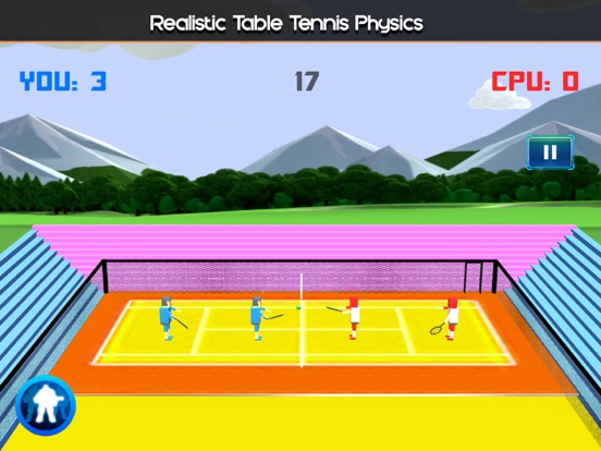 Screenshot #4 pour Tennis Physics 3D Soccer Smash