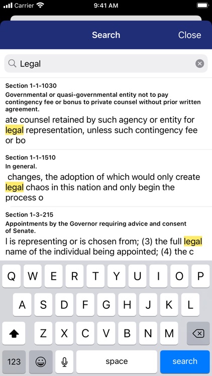 South Carolina Code Of Laws screenshot-3