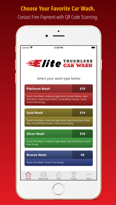 Elite Touchless Car Wash Screenshot