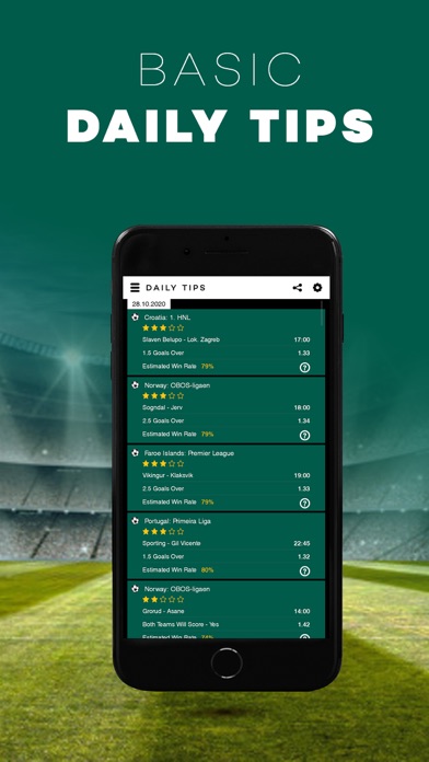 Betting Tips TIPSTERO Screenshot
