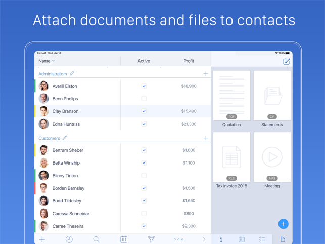 ‎Top Contacts - Contact Manager Screenshot