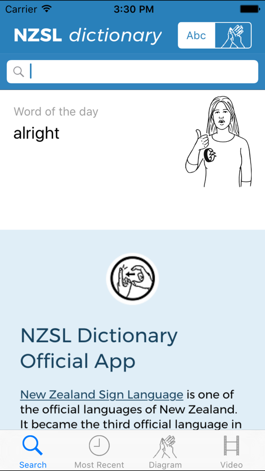 #6. NZSL Dictionary (iOS) 由: David McKee