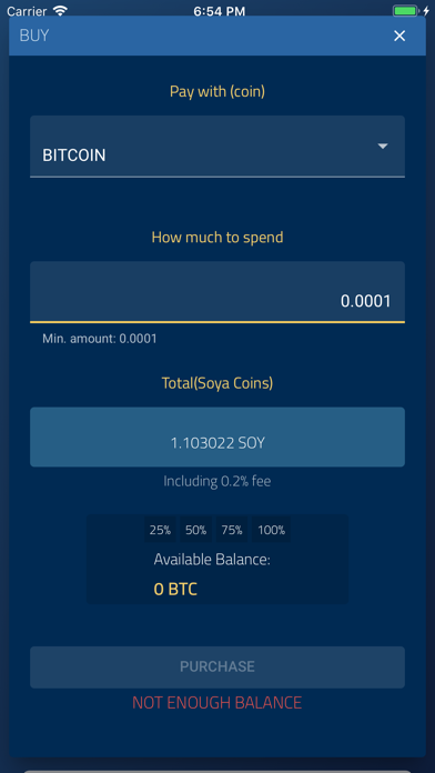 SoyaCoin Screenshot