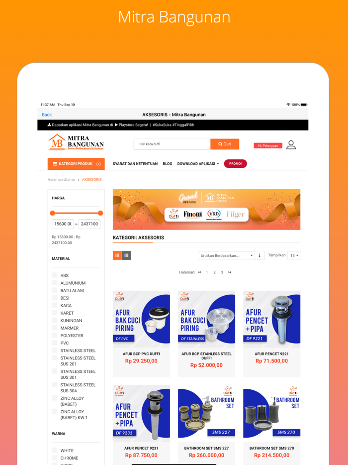 Mitra Bangunan Store