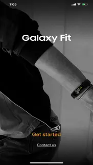 samsung galaxy fit (gear fit) iphone screenshot 1