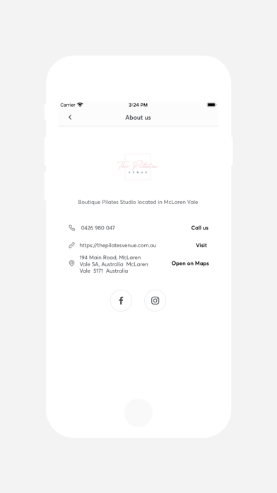 The Pilates Venue Screenshot