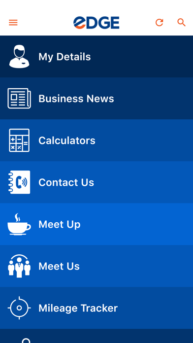 Edge Chartered Accountants Screenshot