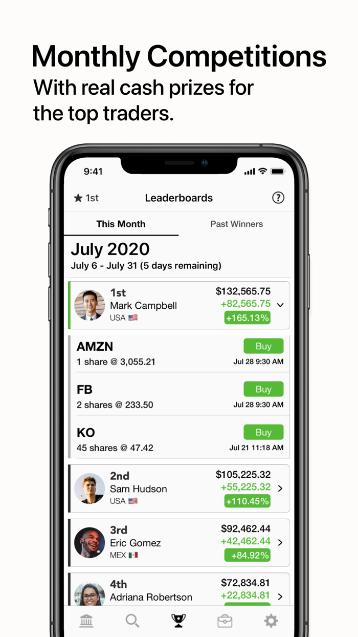 Dream Trade Stock Market Sim