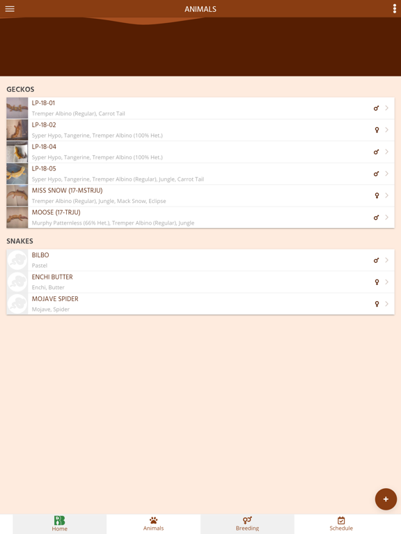 Screenshot #6 pour Reptile Buddy