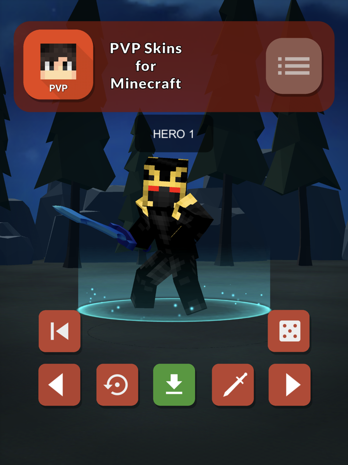 PVP Skins for Minecraft