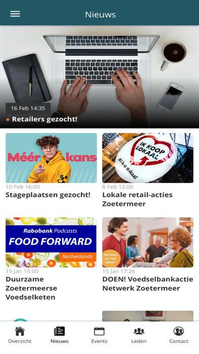 Netwerk Zoetermeer Screenshot