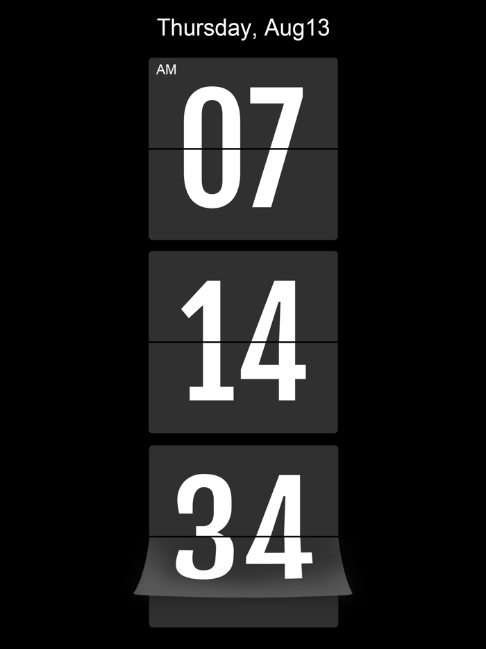 Aesthetic Flip Clock