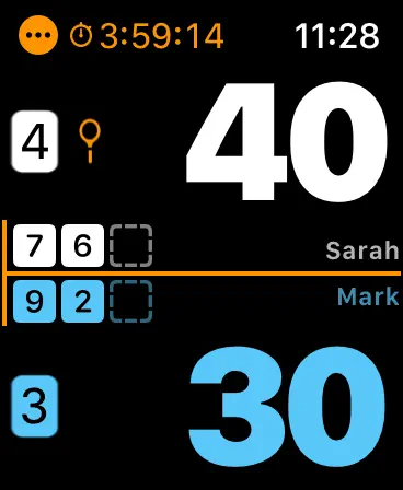 Screenshot #1 pour Tennis Score Log