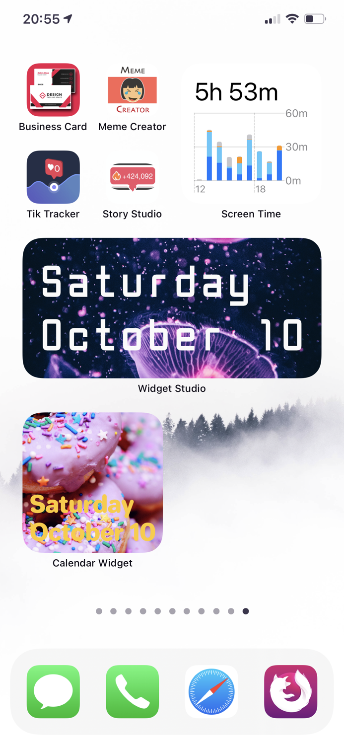 Calendar Widget - Custom Date