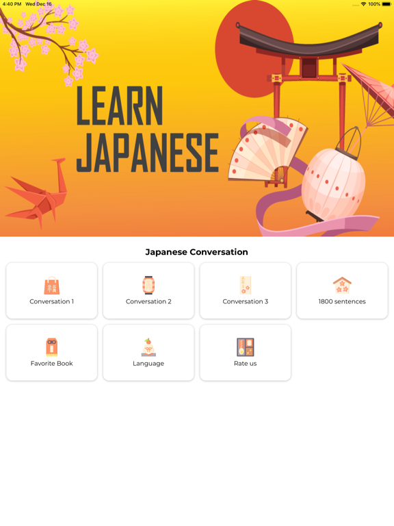 Screenshot #4 pour Japanese Conversations Advance
