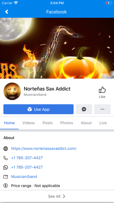 Nortenas Sax Addict Screenshot