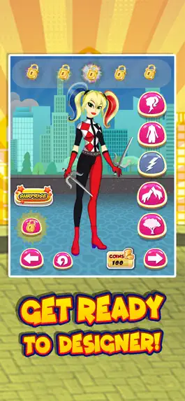 Game screenshot Super Hero Girls Dress Up apk