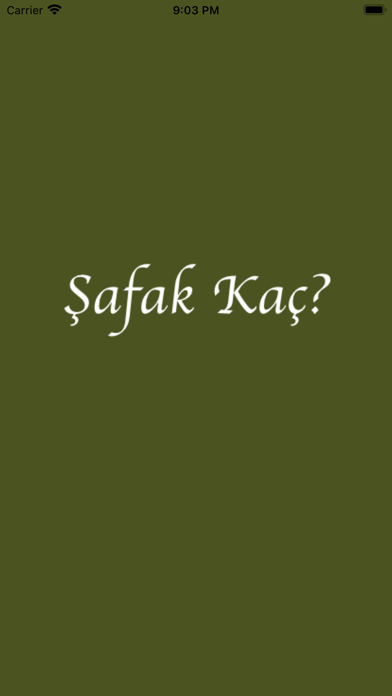 Screenshot #1 pour Şafak Kaç