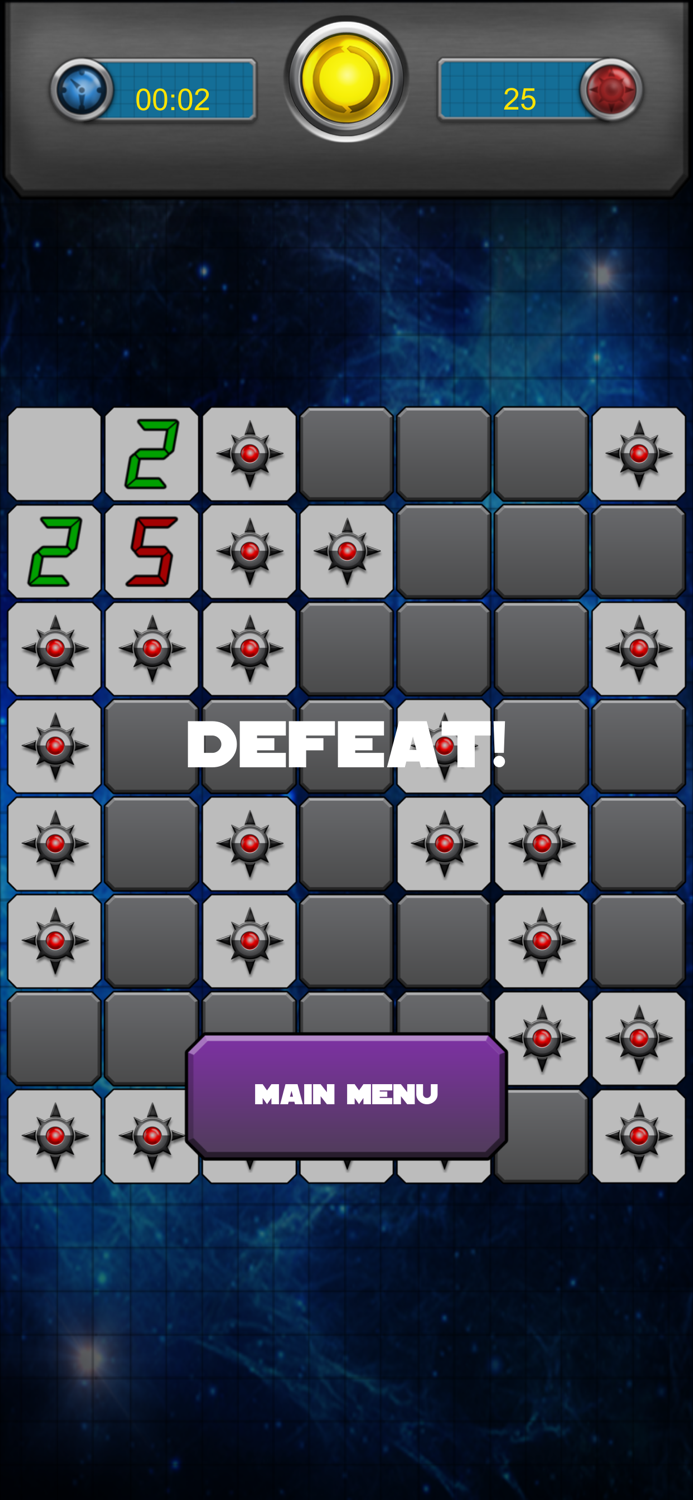 Minesweeper In Space