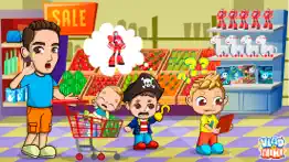vlad and niki supermarket game iphone screenshot 1