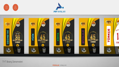 PRF Mobil Kütüphane Screenshot