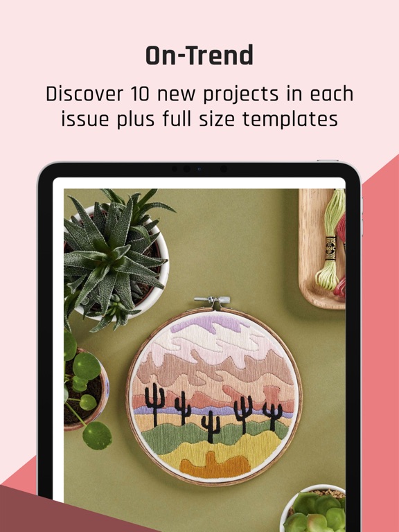 Love Embroidery Magazine iPad screenshot 5 - Lifestyle app
