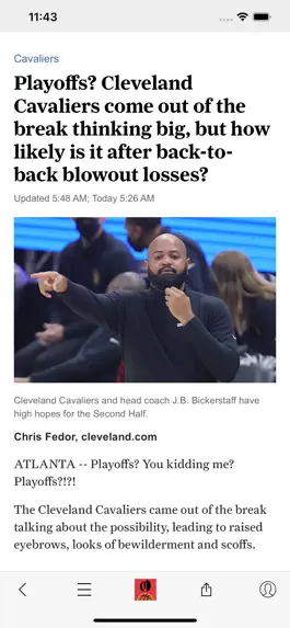 Game screenshot cleveland.com: Cavaliers News apk