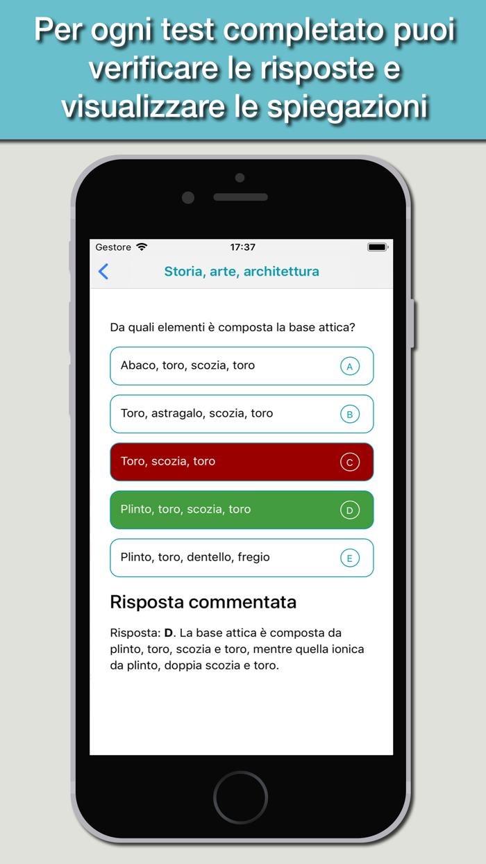 Hoepli Test Architettura