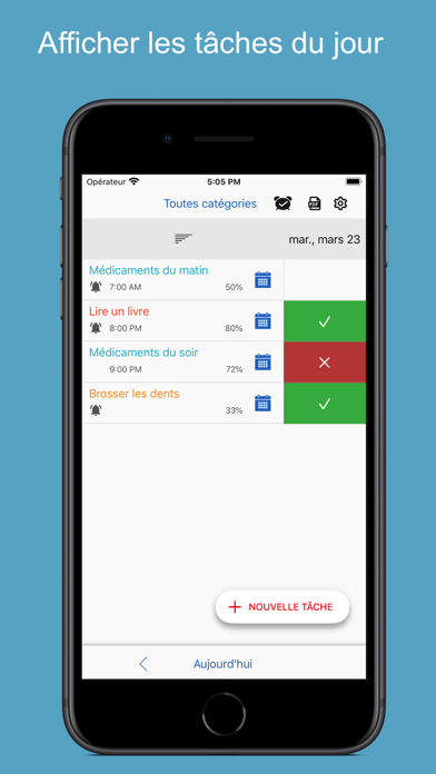 Screenshot #1 pour Tâches Quotidiennes