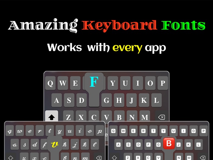Keyboard Fonts for iPhones